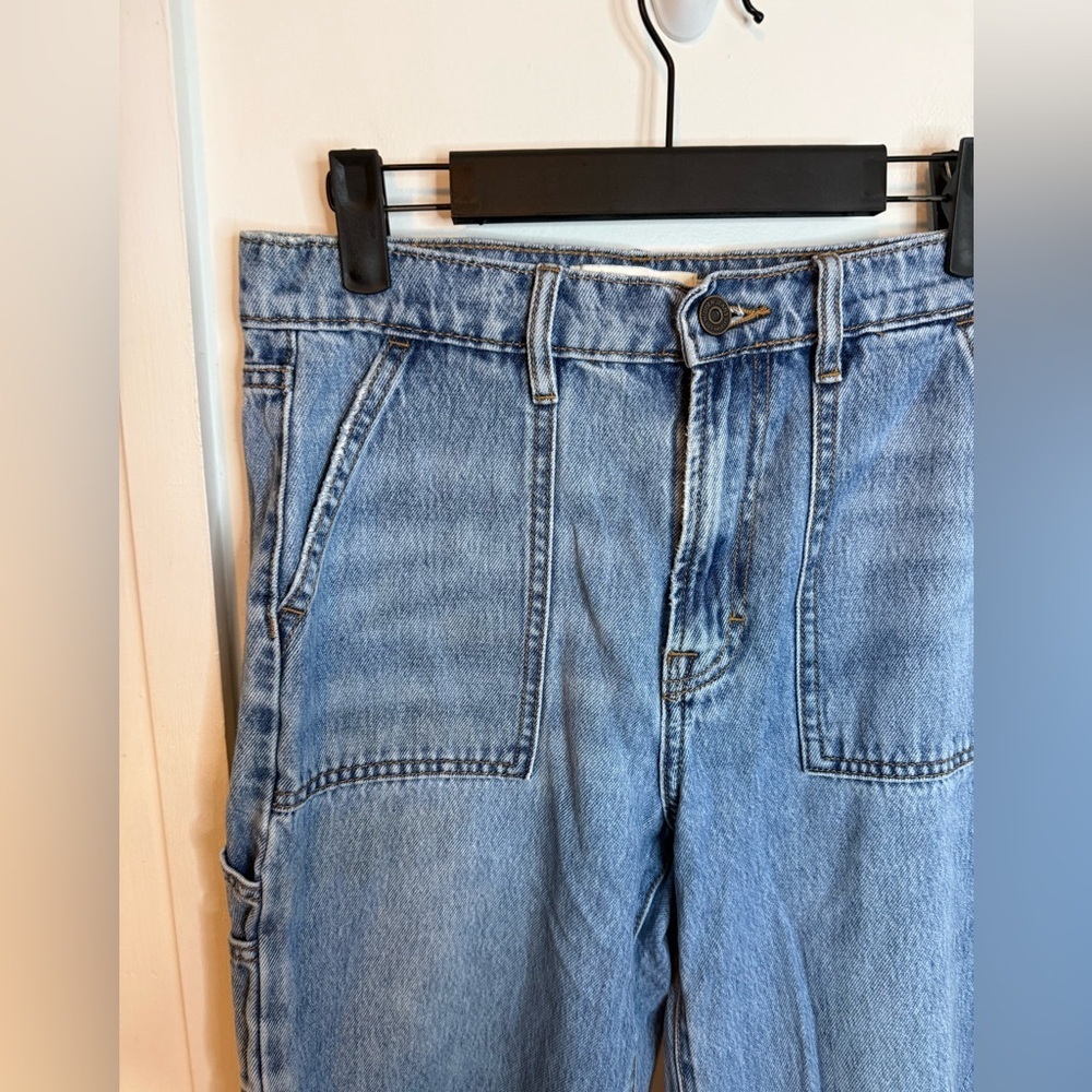 Hidden Logan Dad Distressed Carpenter Jeans - Picture 7 of 9